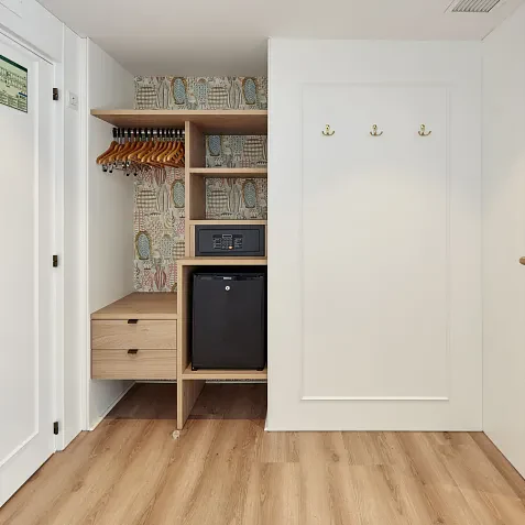 Habitación Familiar Confort vista jardín
