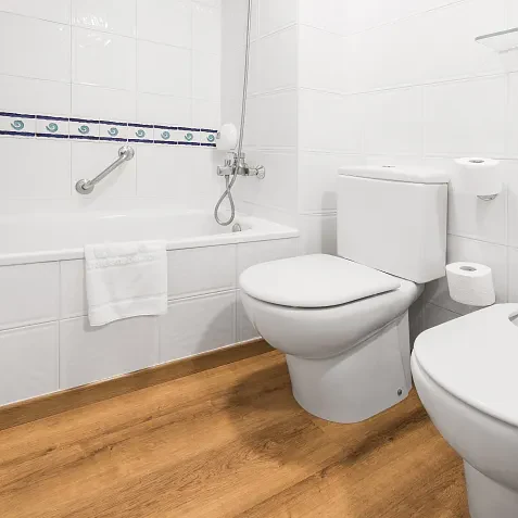 Habitación Familiar Confort vista jardín